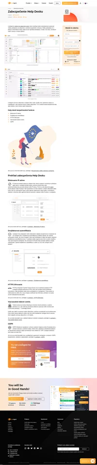 Quality Unit je spoločnosť stojaca za LiveAgentom, v ktorej sa zaručujeme, že LiveAgent je čo najbezpečnejší. Zistite viac o zabezpečení help desku.
