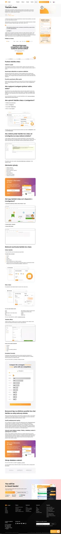 Live Chat je ideálnym spôsobom, ako poskytnúť kvalitnú zákaznícku podporu. Vyberte si dizajn a vložte chat na svoje webové stránky práve teraz s LiveAgentom.