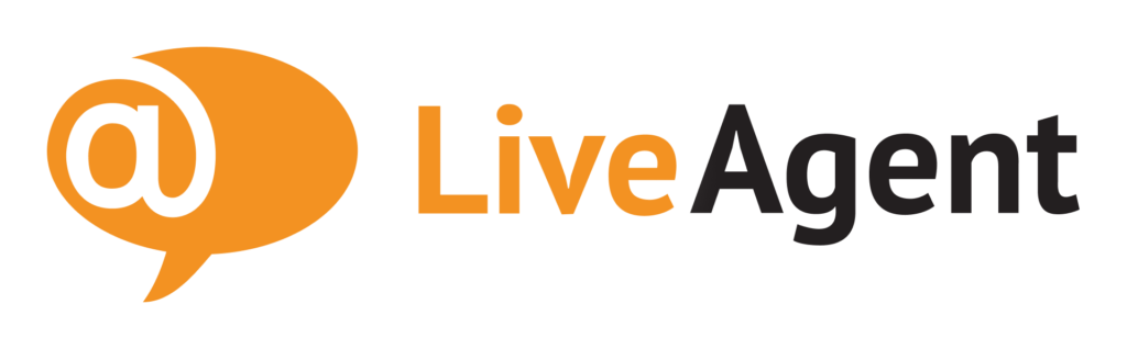 Logo LiveAgent s tieňom