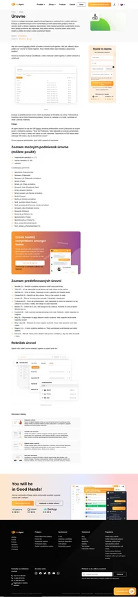 Určite zručnosti vašich agentov pomocou úrovne agenta. Úrovne sú súčasťou gamifikácie a môžu motivovať vašich agentov k ešte väčším úspechom.