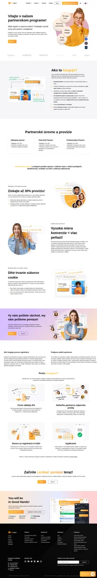 Partnerský program LiveAgent ponúka reporty v reálnom čase o vašom predaji, návštevnosti, zostatku na účte a celkovej výkonnosti. Pripojte sa k nášmu partnerskému programu ešte dnes.