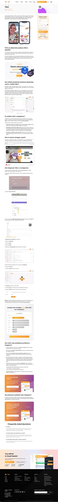 Softvér zákazníckej podpory LiveAgent od teraz poskytuje integráciu s aplikáciou Viber. Jednoducho odpovedajte na správy z aplikácie Viber prostredníctvom používateľského panelu softvéru LiveAgent.