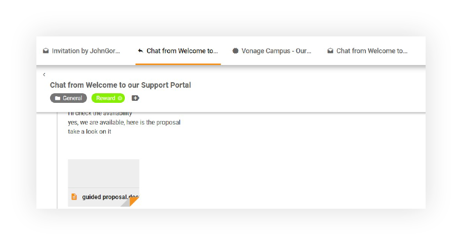 Viacero kariet tiketov - LiveAgent